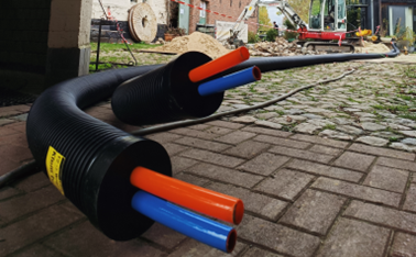 A Terrendis heat pipe used in the site. A Terrendis heat pipe used in the site.